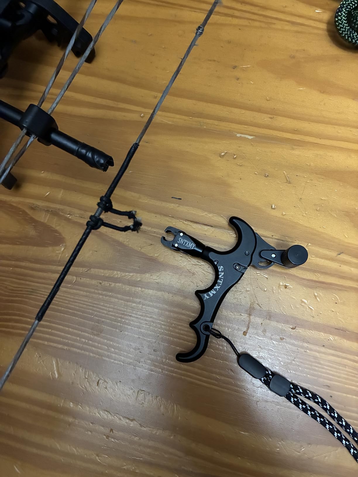 sntxmy Bow Release for Compound Bow, Archery Release Trigger, Compound Bow Release, Thumb Release. customer photo 1