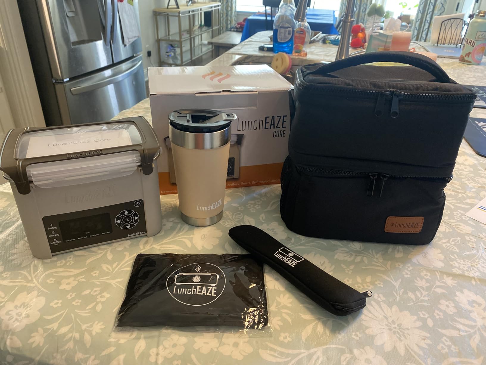 LunchEAZE Core Gen 2 Cordless Heated Electric Lunch Box for Adults, 4-Cup customer photo 1