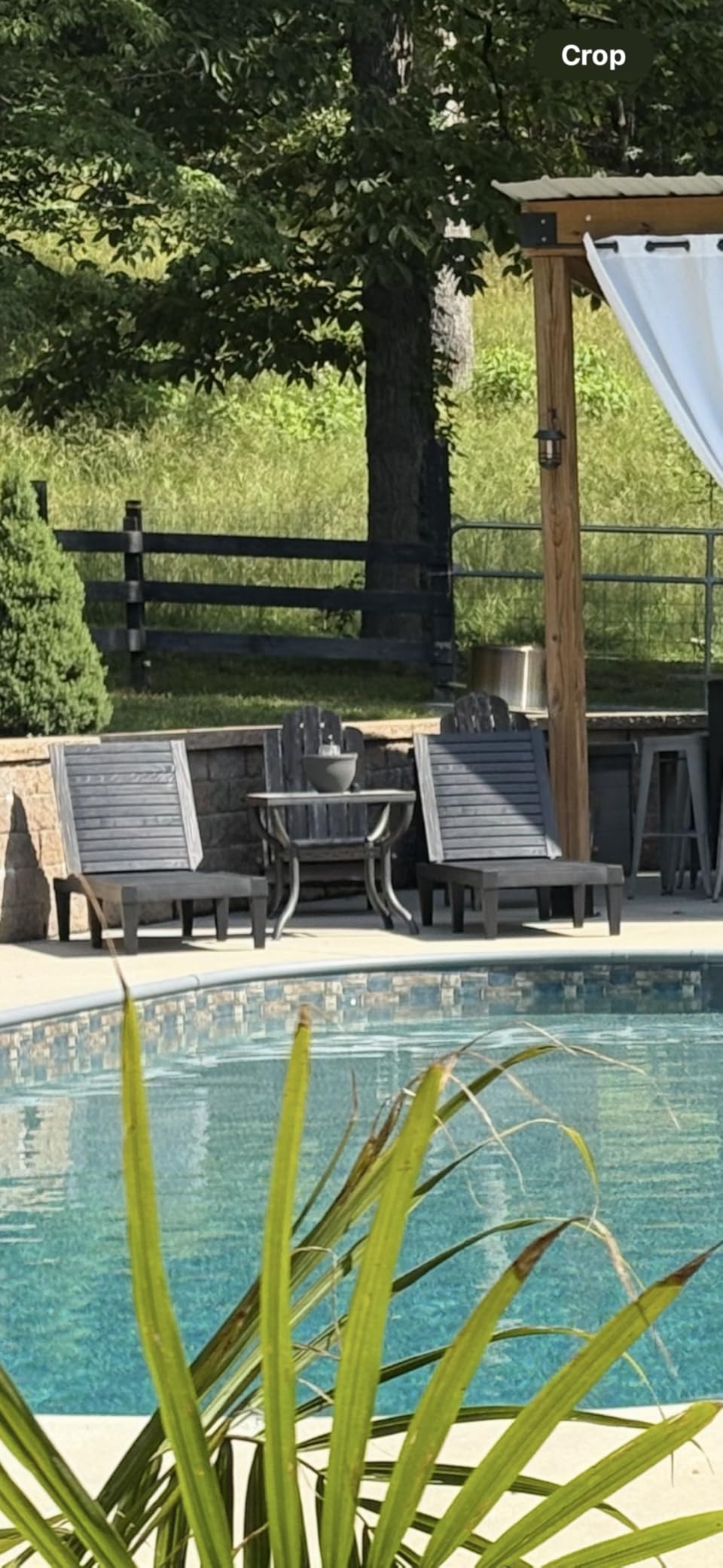 YITAHOME Outdoor Chaise Lounge Chair, Plastic Pool Chaise Lounge with 5-Position Backrest, Easy Assembly & Waterproof for Patio & Poolside, Set of 2, Grey customer photo 2