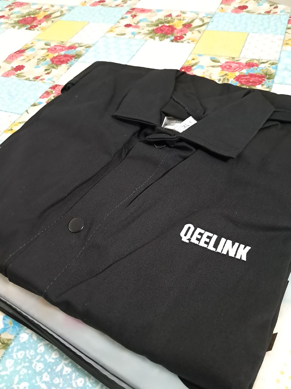 QeeLink Welding Jacket - Flame Resistant Cotton Clothes for Men & Women customer photo 1