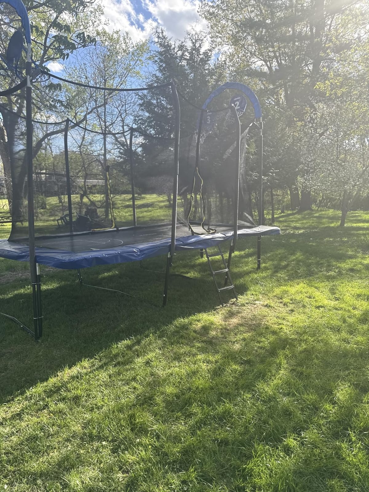 Zupapa Rectangular Trampoline 10x17FT 9x15FT 8x14FT, 1800LBS Weight Capacity Outdoor Large Gymnastics Trampoline, Heavy‑Duty Square Tumbling Trampoline for Family Backyard Exercise customer photo 2