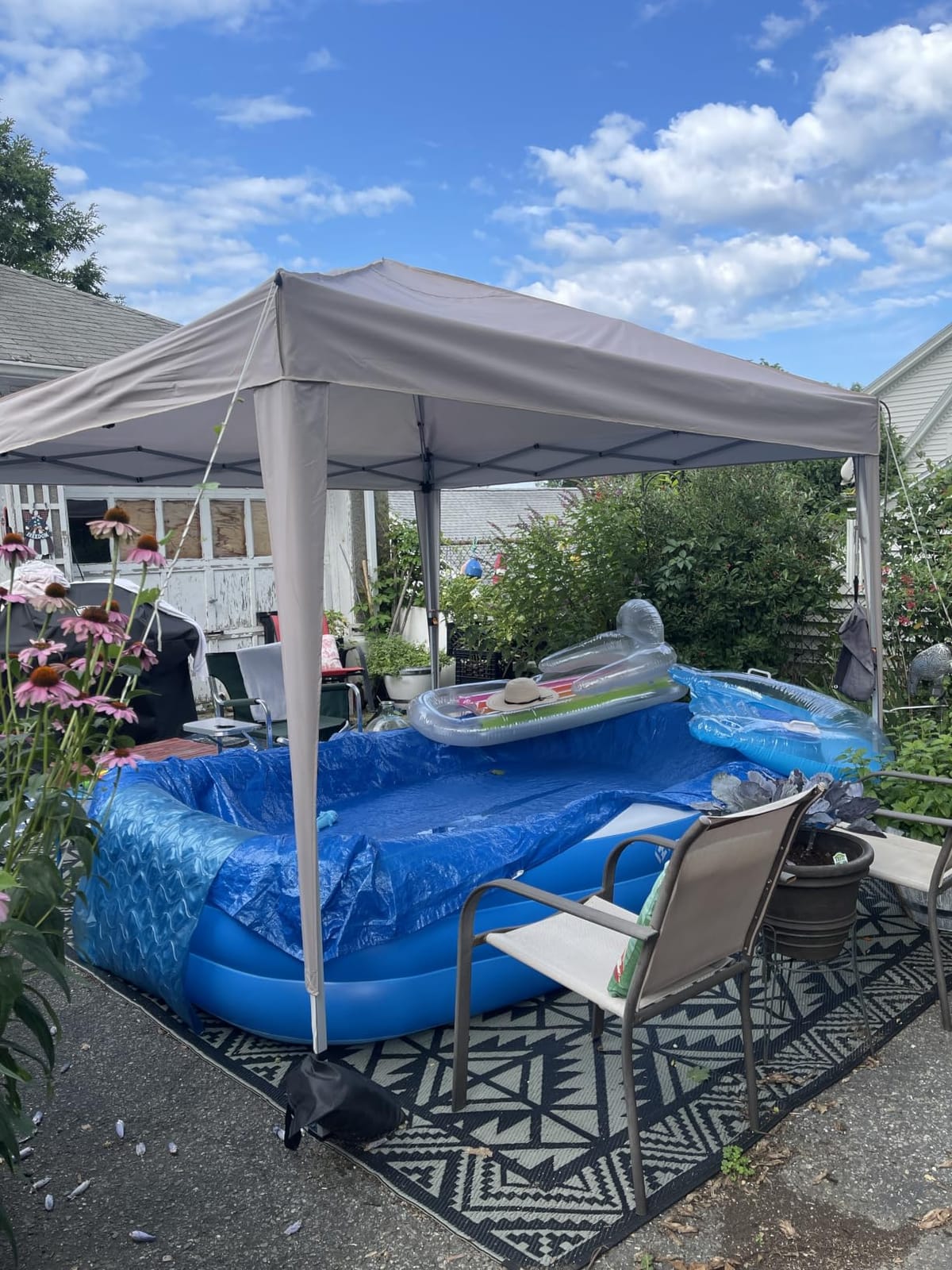 Quictent Privacy 10x10 Pop Up Canopy with 4 Sidewalls & Mesh Windows customer photo 2