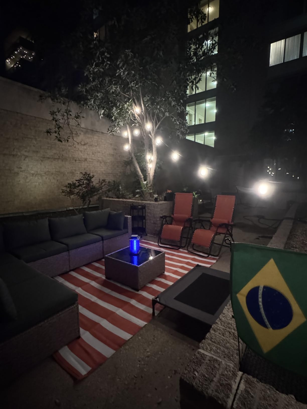 UDPATIO Outdoor Patio Furniture Set 7 Pcs Wicker Sectional Sofa Green customer photo 2