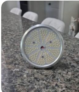 LED Pool Light for Inground Pool 120V 65W PRO, White Light 6500K with 6500lm High Brightness, Replace 300-800W Halogen Light customer photo 2