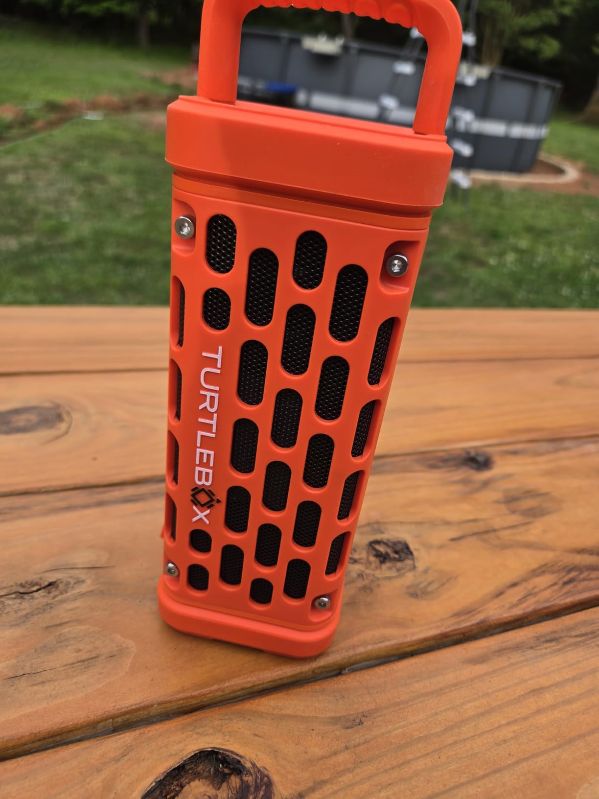Turtlebox Ranger, Ultra-Portable Bluetooth Speaker, Waterproof, Ivory customer photo 1