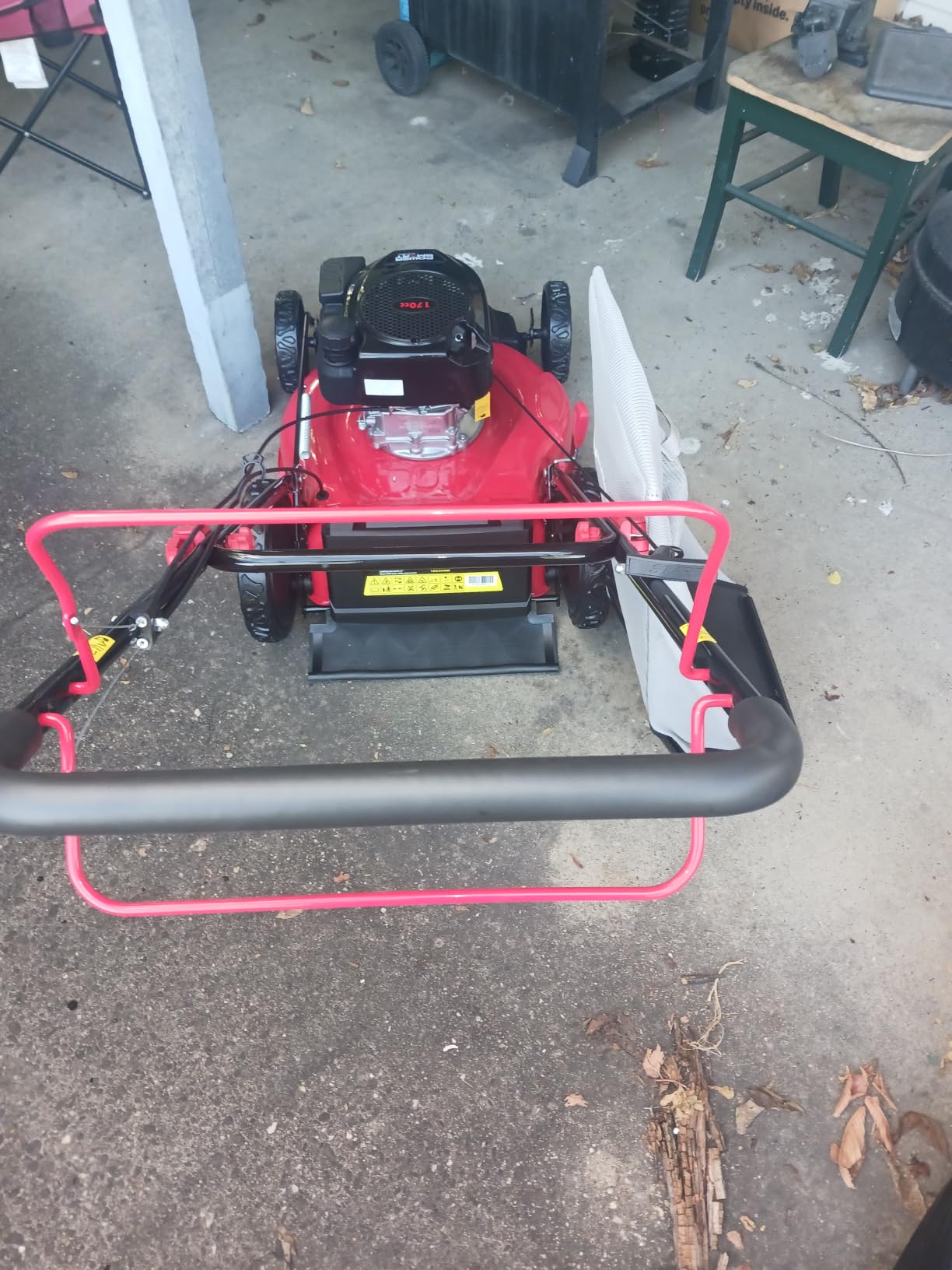 PowerSmart 22-Inch Gas Lawn Mower, 150cc B&S Engine, Self-Propelled, 3-in-1 Mulching System, 6 Cutting Heights, Rear-Wheel Drive, Durable Steel Deck customer photo 2