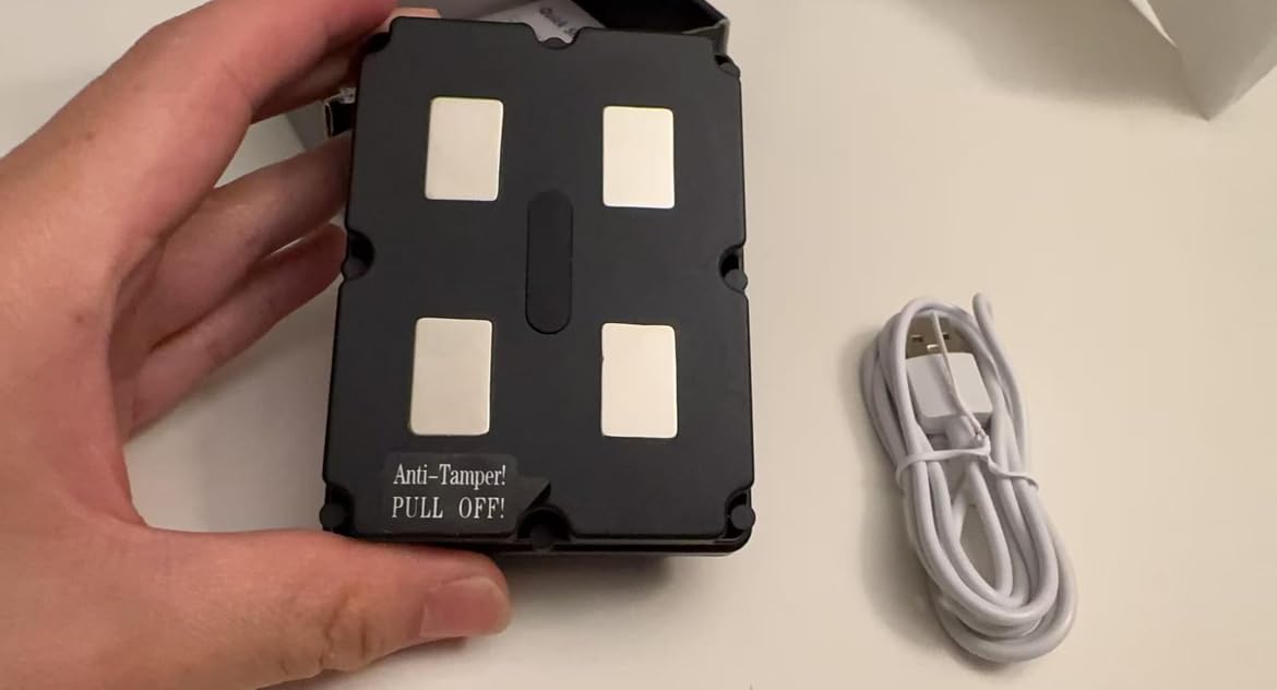 Magnetic GPS Tracker for Vehicles, Long Battery Life, 5D Free Trial customer photo 1
