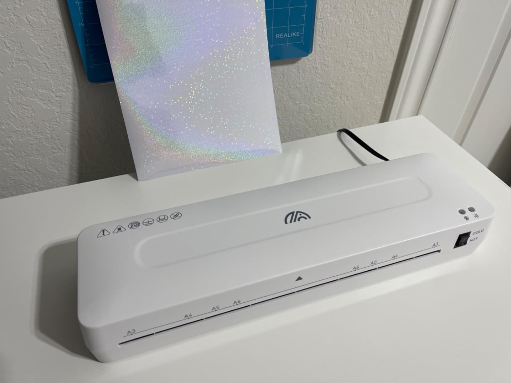 Crenova Laminator 13 inch with Touchscreen 3-6mil Quick Warm Up Auto Off customer photo 1