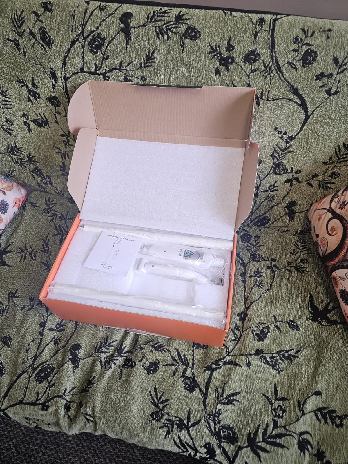 12000 Lux Light Therapy Lamp, Full Spectrum Sunlight Lamp, UV-Free Sun Lamp customer photo 1