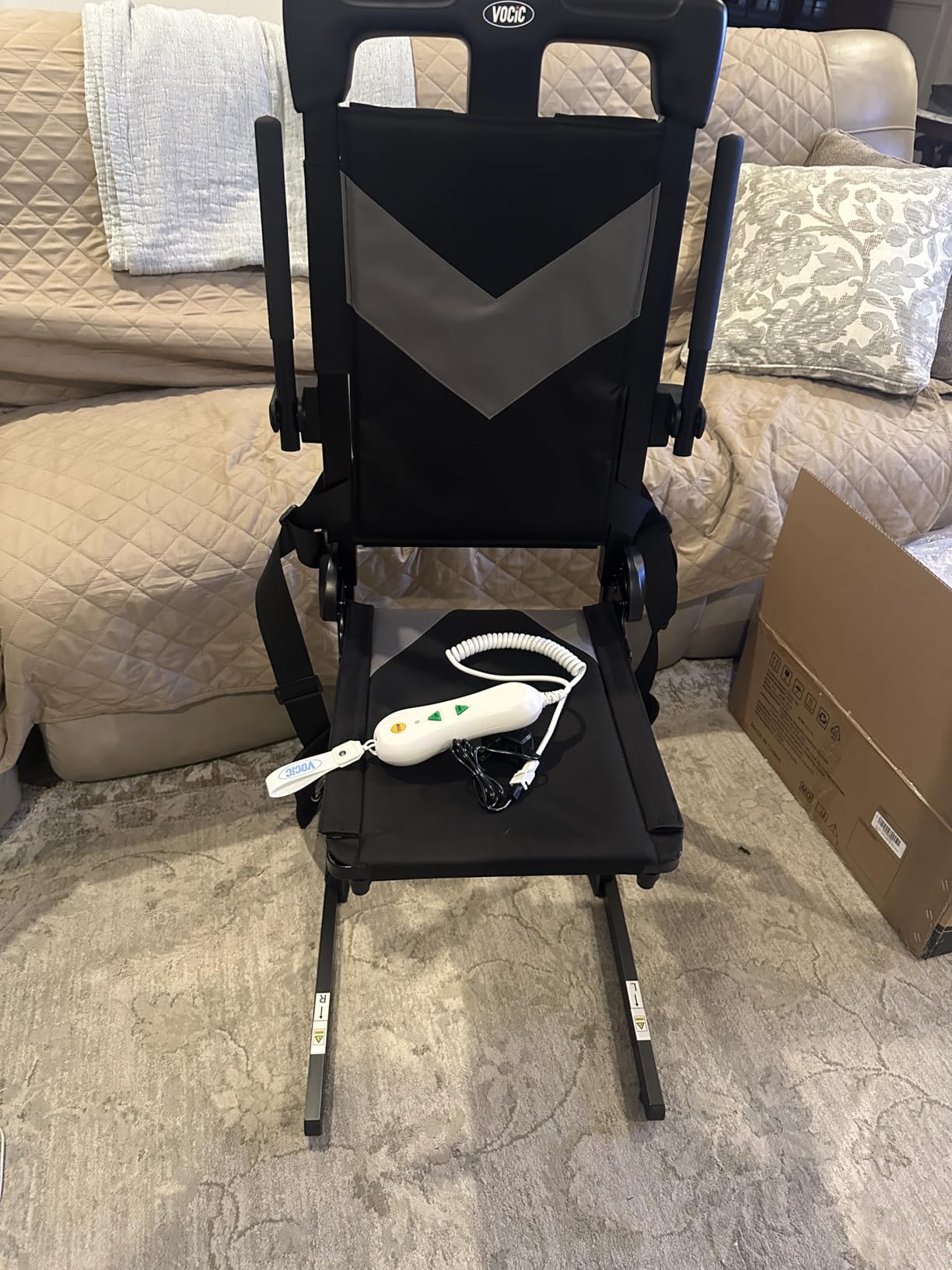 VOCIC Electric Chair Lift from Floor customer photo 2