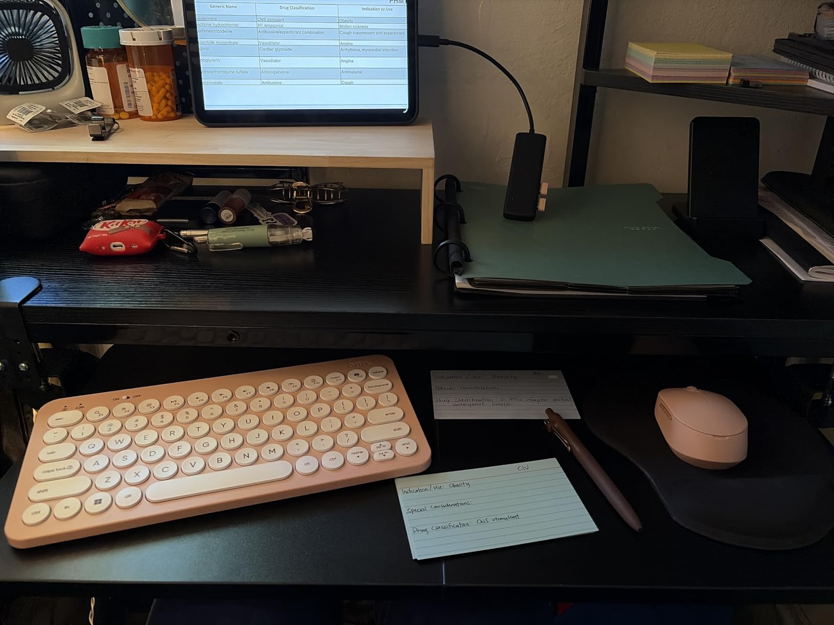 Ergonomic Keyboard Tray Under Desk, 25.6x11.8 Inch Board, Walnut | Heavy Duty Keyboard Drawer, Adjustable Height C-Clamp, Slide-Out Platform, Desk Accessories for Typing, 31.5