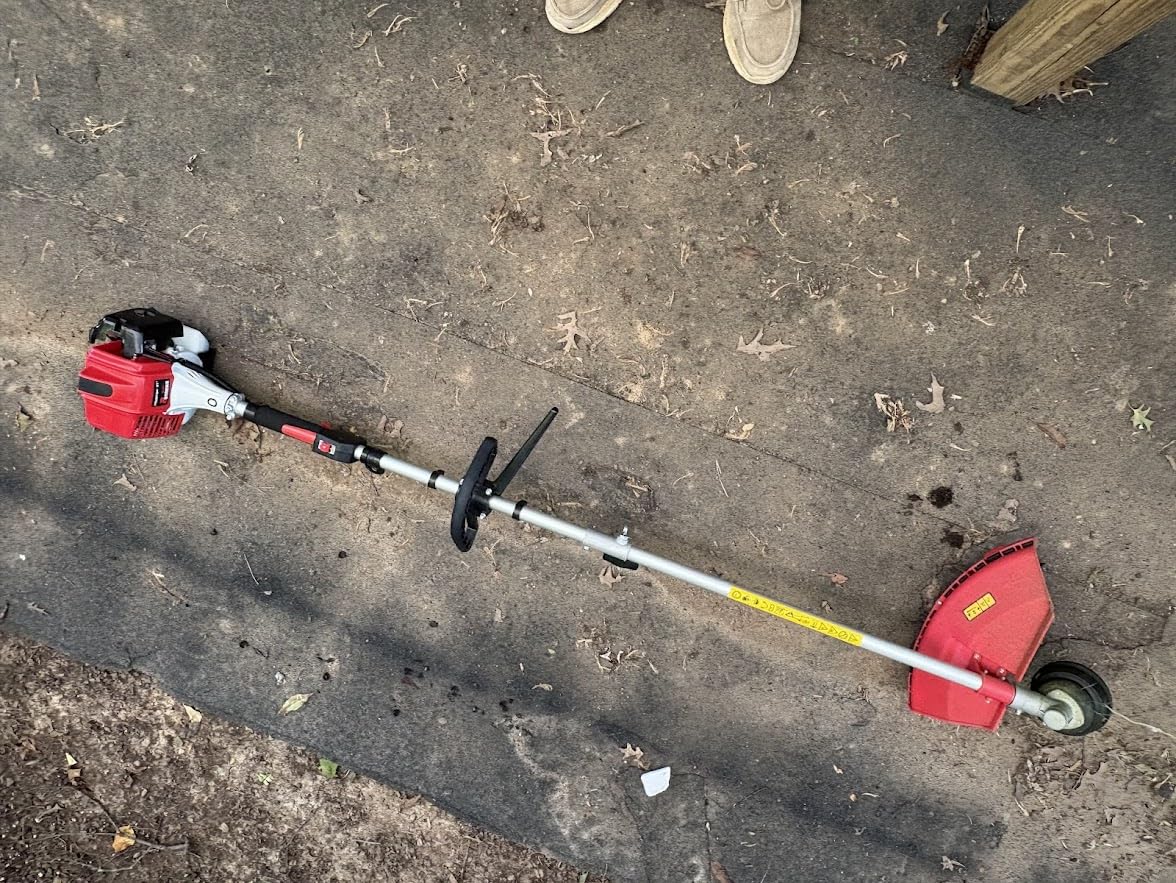 PowerSmart 25.4cc Gas Weed Wacker, 16 Inch Cutting Width with 10 Inch Blade customer photo 1