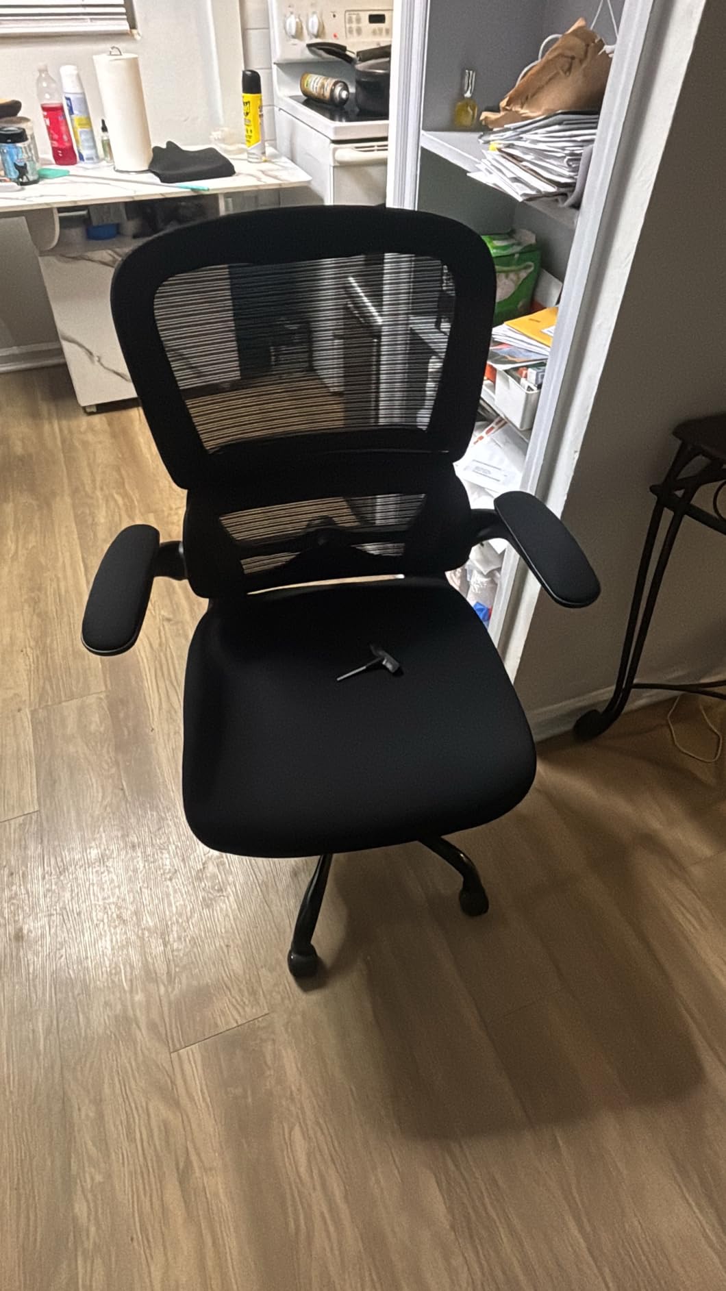 TRALT Office Chair - Ergonomic Desk Chair with Adjustable Lumbar Support, Mesh Computer Chair, Executive Chair for Home Office Comfortable Lumbar Support (1, Khaki) customer photo 2