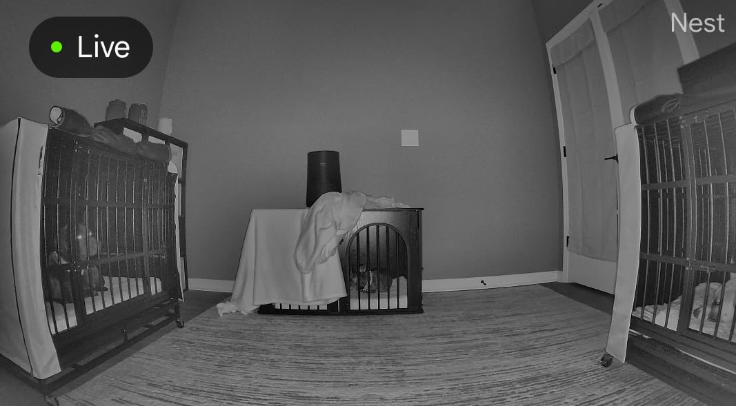 Google Nest Cam Indoor (Wired, 3rd Gen) - Security Camera - 2025 - Snow | 2K video, motion detection, color night vision, 2-way audio, works with Google Home and Gemini, intelligent alerts customer photo 2