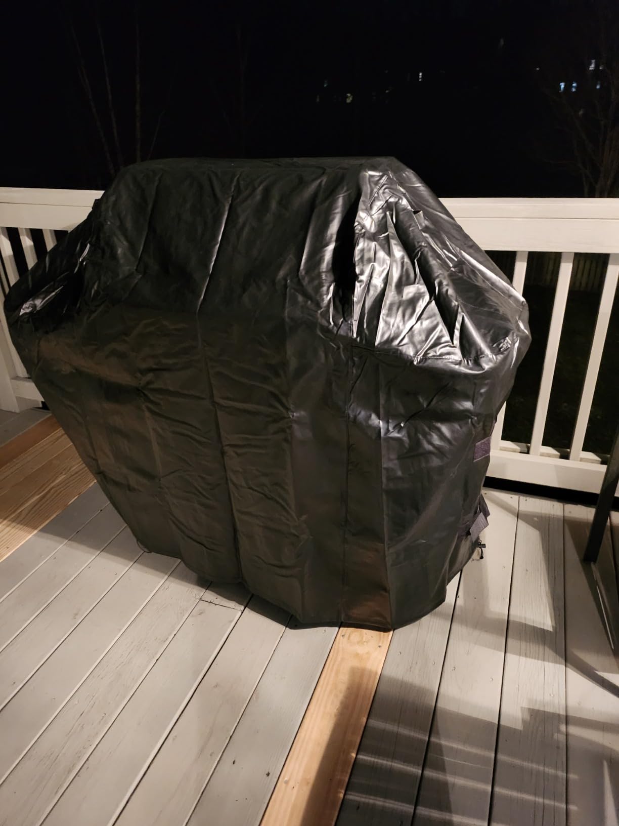 SHINESTAR 55in Grill Cover for 3-4 Burner Grills,600D Oxford Fabric customer photo 2