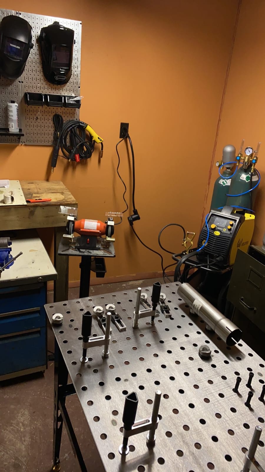 Weldpro Omni210 MIG Welder 200A Multi-Process Welder 110V/220V,Synergic MIG/Flux Core/Stick/Spool Gun/AC/DC HF TIG with Pulse,6-in-1 Frequency Control Welding Machine with Standard TIG Torch,VRD customer photo 1