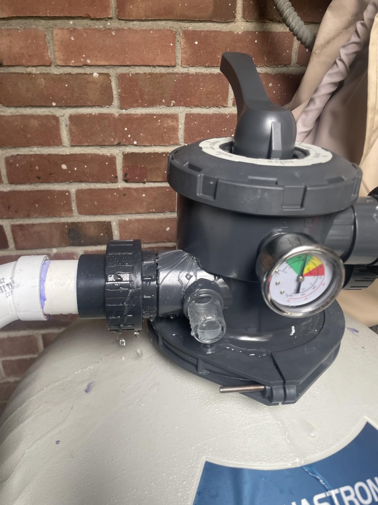 Aquastrong 24in Pool Sand Filter Tank with 6-Way Valve customer photo 1