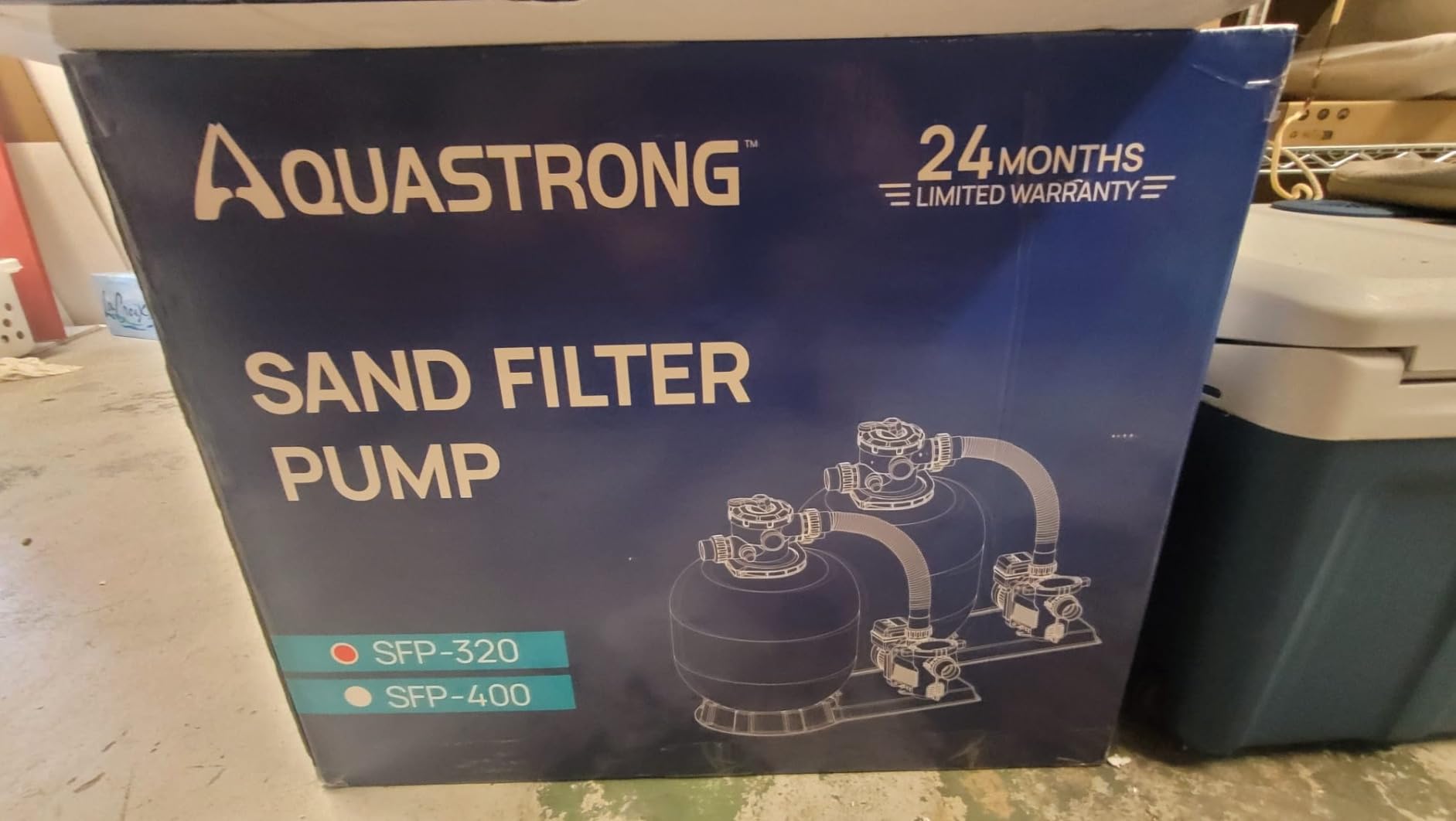 Aquastrong 24in Pool Sand Filter Tank with 6-Way Valve customer photo 2