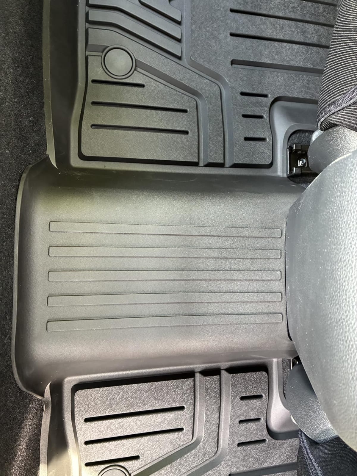 3W Floor Mats & Cargo Liner Fit for Honda CR-V 2023-2026 (Include Hybrid) | Fit for (Upper Positon) Trunk Unscented All-Weather TPE Heavy-Duty Car Mats Stain Prevention Easy to Clean customer photo 1