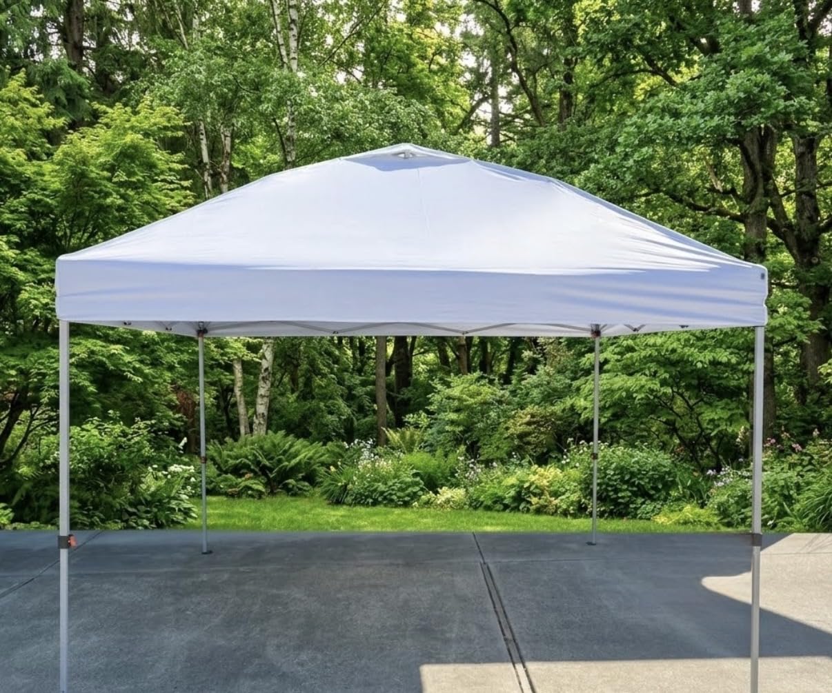 Raynesys 10x10ft Pop Up Canopy Tent with Sidewalls for Events, Parties customer photo 1