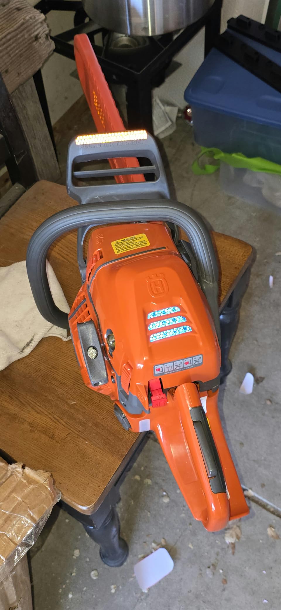 Husqvarna 445S Gas Chainsaw, 18 Inch Chainsaw, Outdoor Tools, Gifts for Men customer photo 2