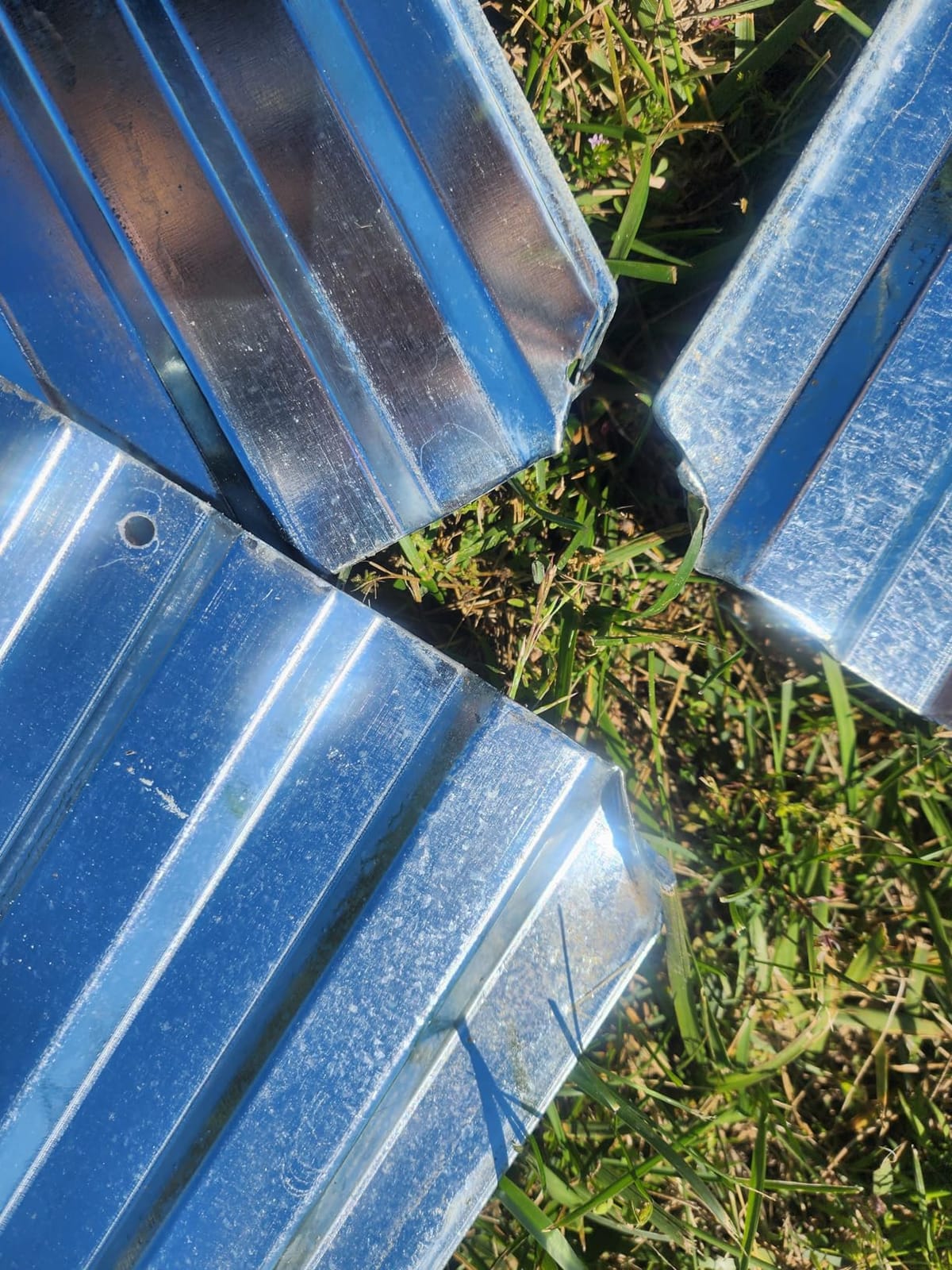 zunatu 10x2x1ft(2 Pack) Galvanized Raised Garden Bed,Outdoor Planter Boxes Metal Patio Kit Planting Bed for Vegetables Flowers,Silver customer photo 2