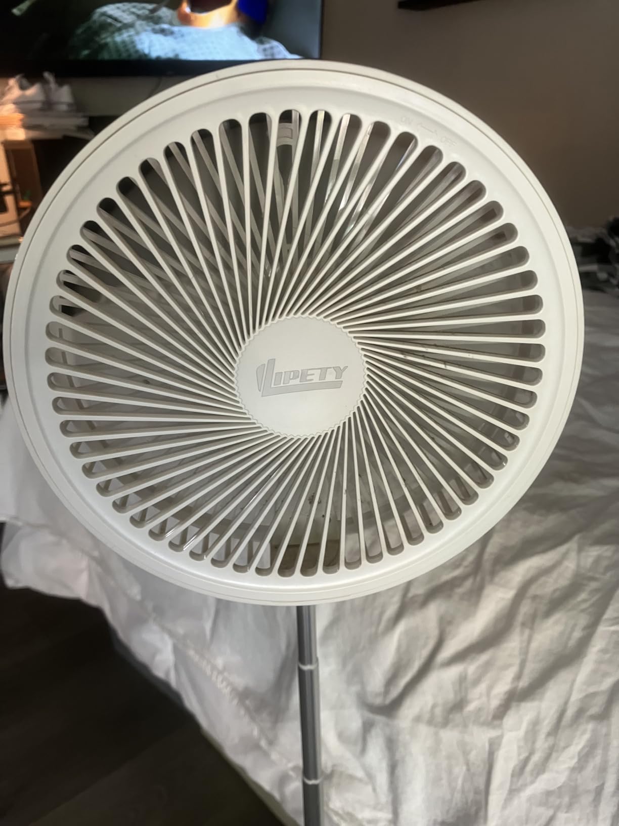 Portable Foldable Rechargeable Oscillating Fan - 8.6