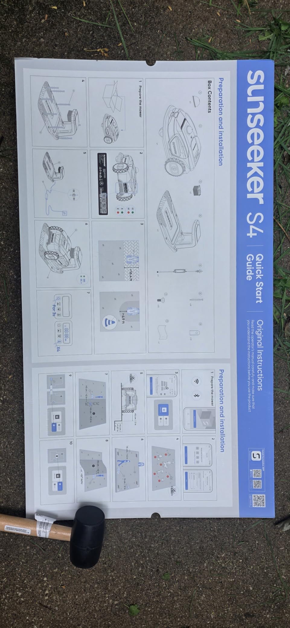 Sunseeker S4 Robot Lawn Mower, 3D LiDAR, Vision AI, 0.25 Acre, Wire-Free customer photo 1