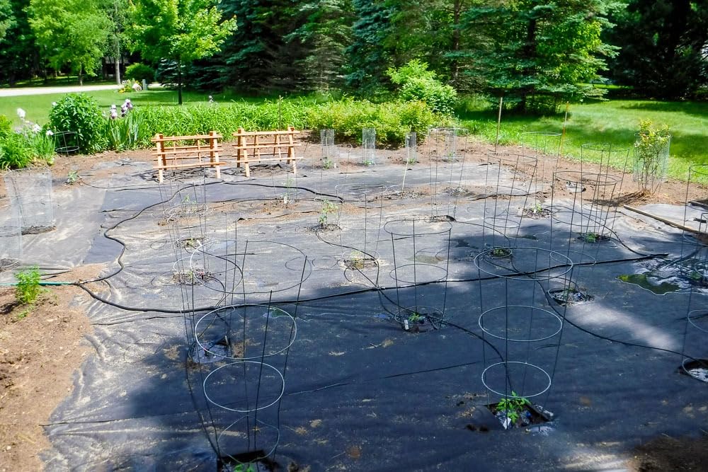 120FT Drip Irrigation System for Garden with 18 Nozzles –360° Adjustable Misting Nozzles, Quick-Connect Design, Ideal for Raised Beds, Lawns, Greenhouses & Outdoor Cooling customer photo 1
