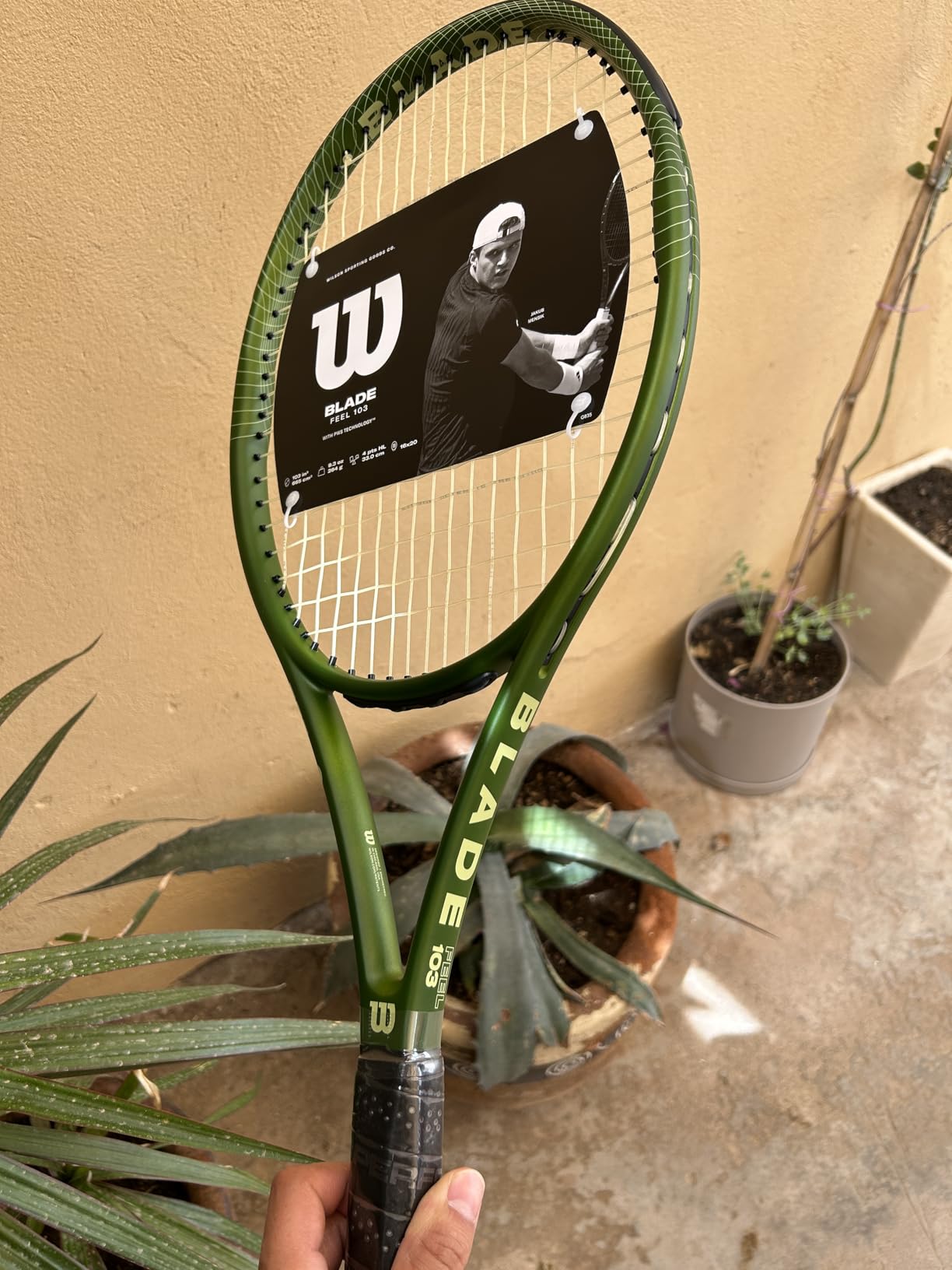 Wilson Blade Feel 103 Tennis Rackets customer photo 2