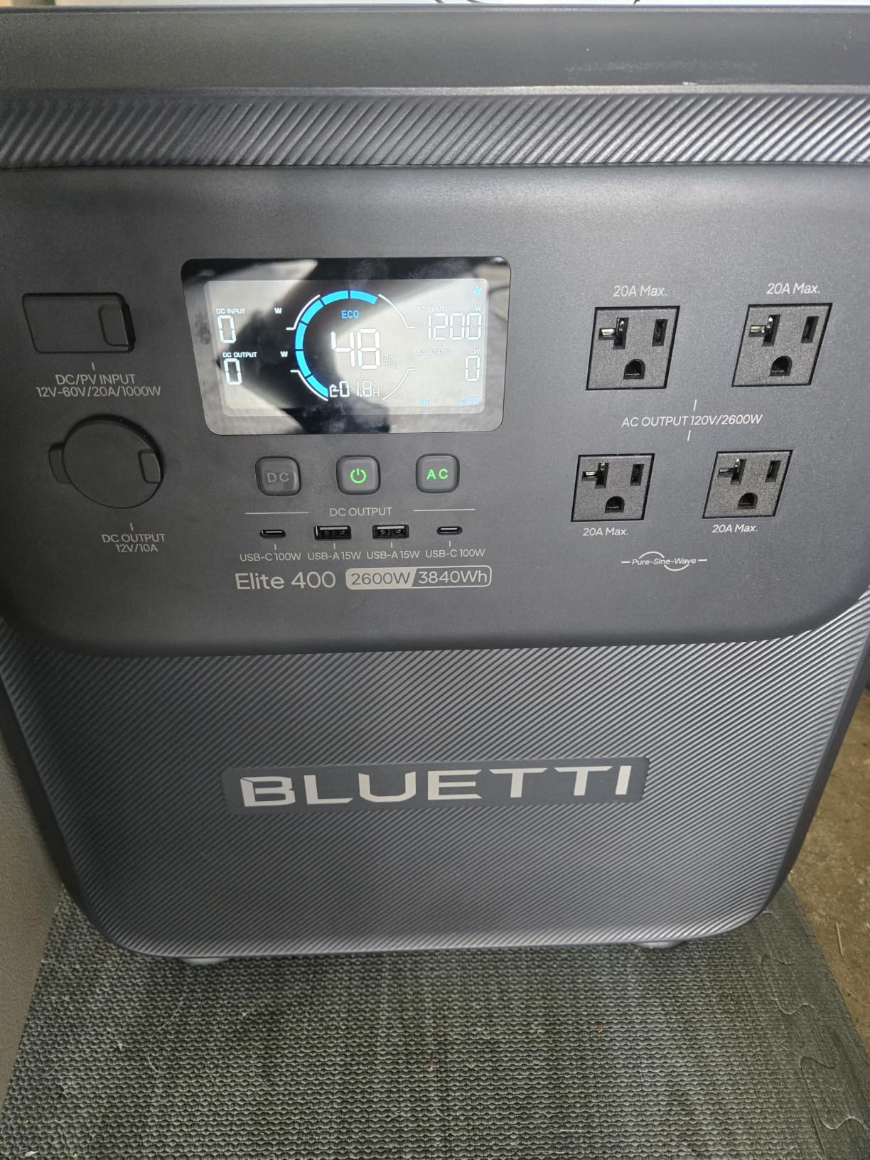 BLUETTI Elite 400 Portable Power Station 3840Wh LiFePO4 Battery 2600W customer photo 2