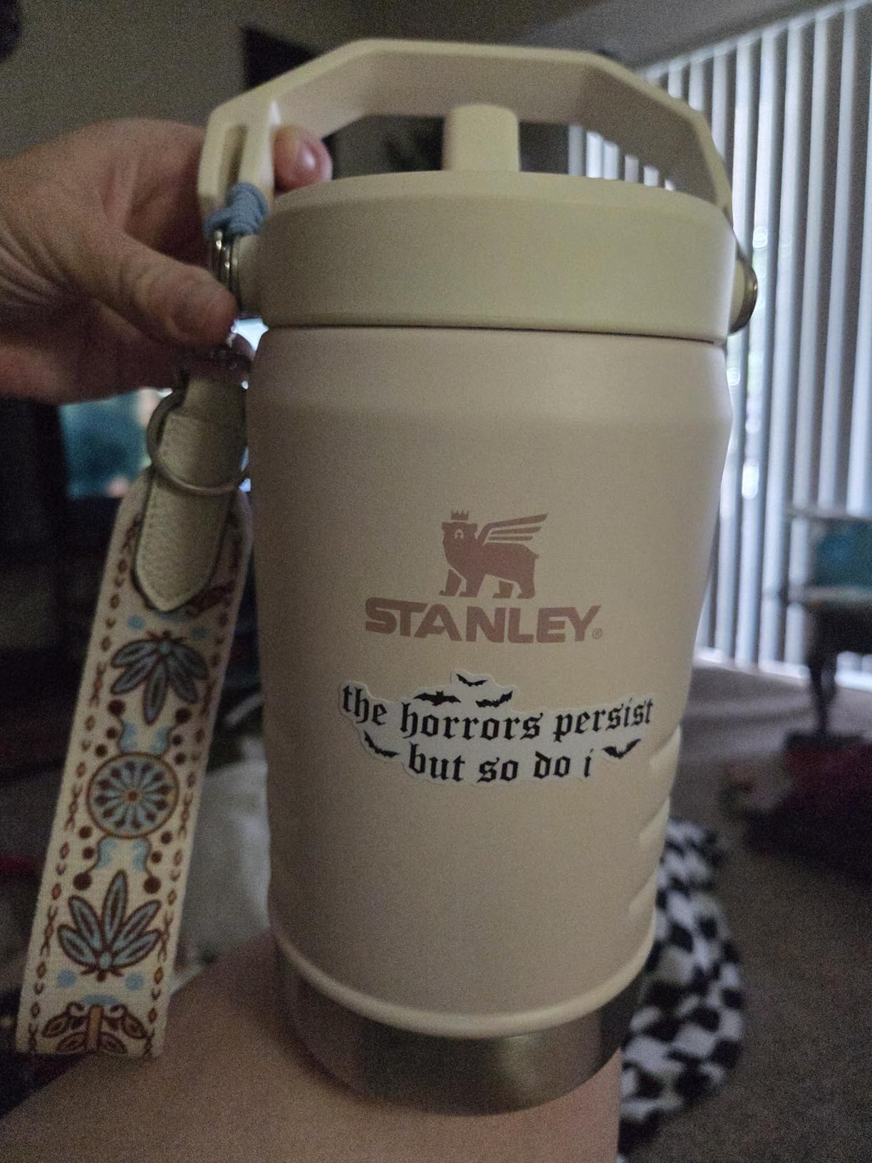 STANLEY IceFlow Flip Straw 2.0 Jug, 64 oz, Twilight | Easy Carry Handle | Twist On Lid and Flip Up Straw | Leakproof Water Bottle | Insulated Stainless Steel | BPA-Free customer photo 2