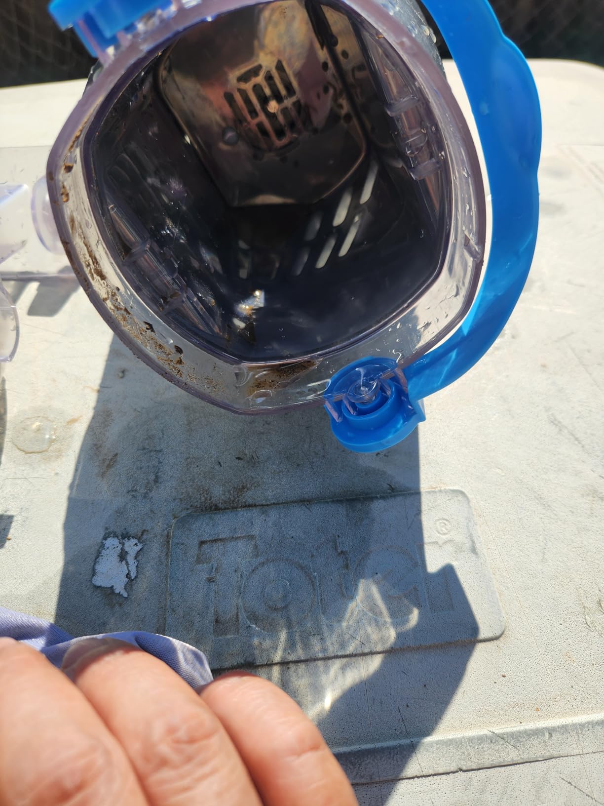 Pool Vacuum for Above Ground Pool & Inground Pools, (2026 Upgraded) 26.5 GPM High-Powerful Pebbles Suction, V3 IPX8 Cordless Handheld Rechargeable Cleaner 2 Vacuum Heads & 4 Filter Bags, 1H Runtime customer photo 2