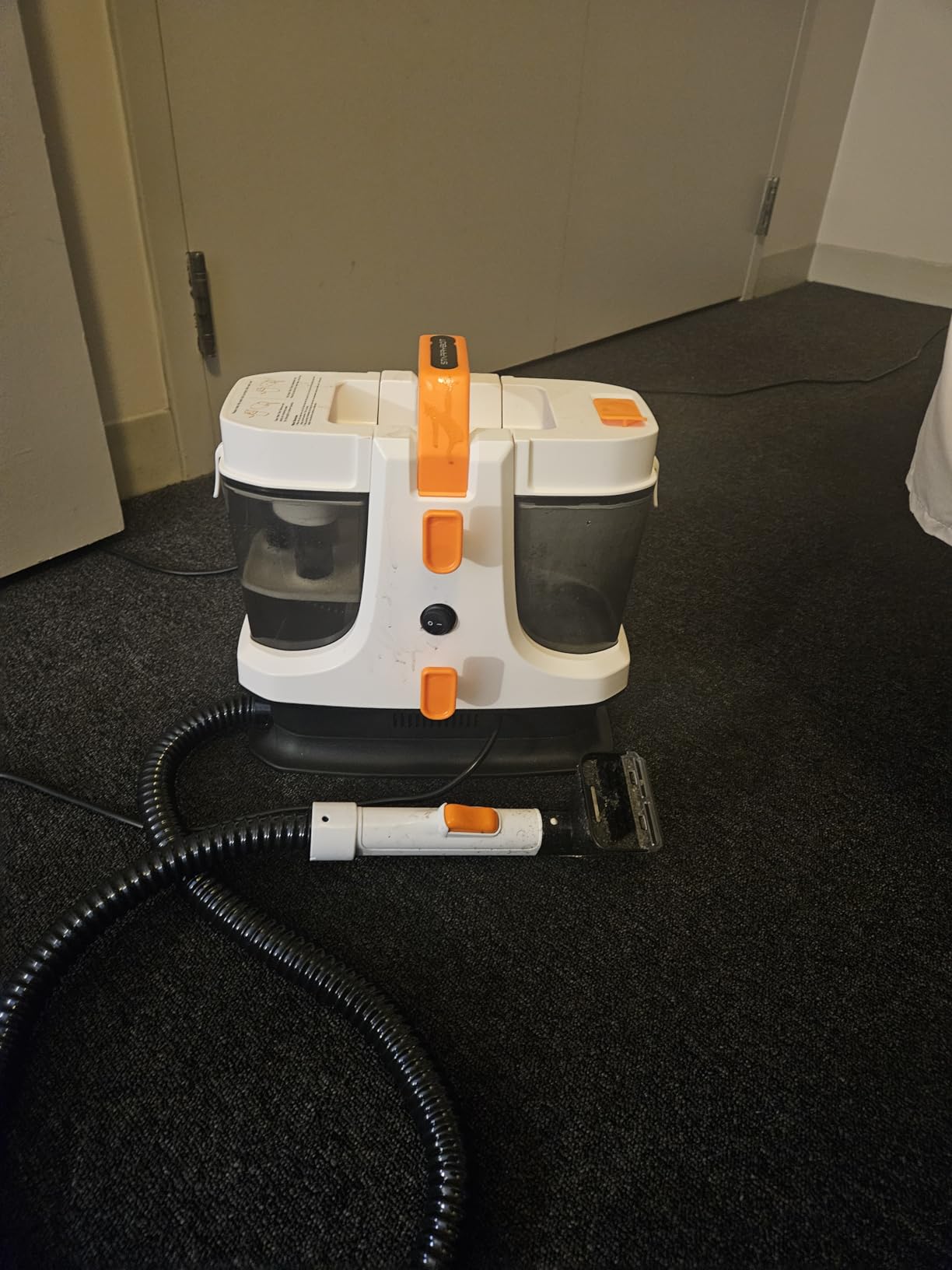 Starrybot Upholstery Cleaner Machine, 18Kpa Pet Stain Extractor(white) customer photo 2