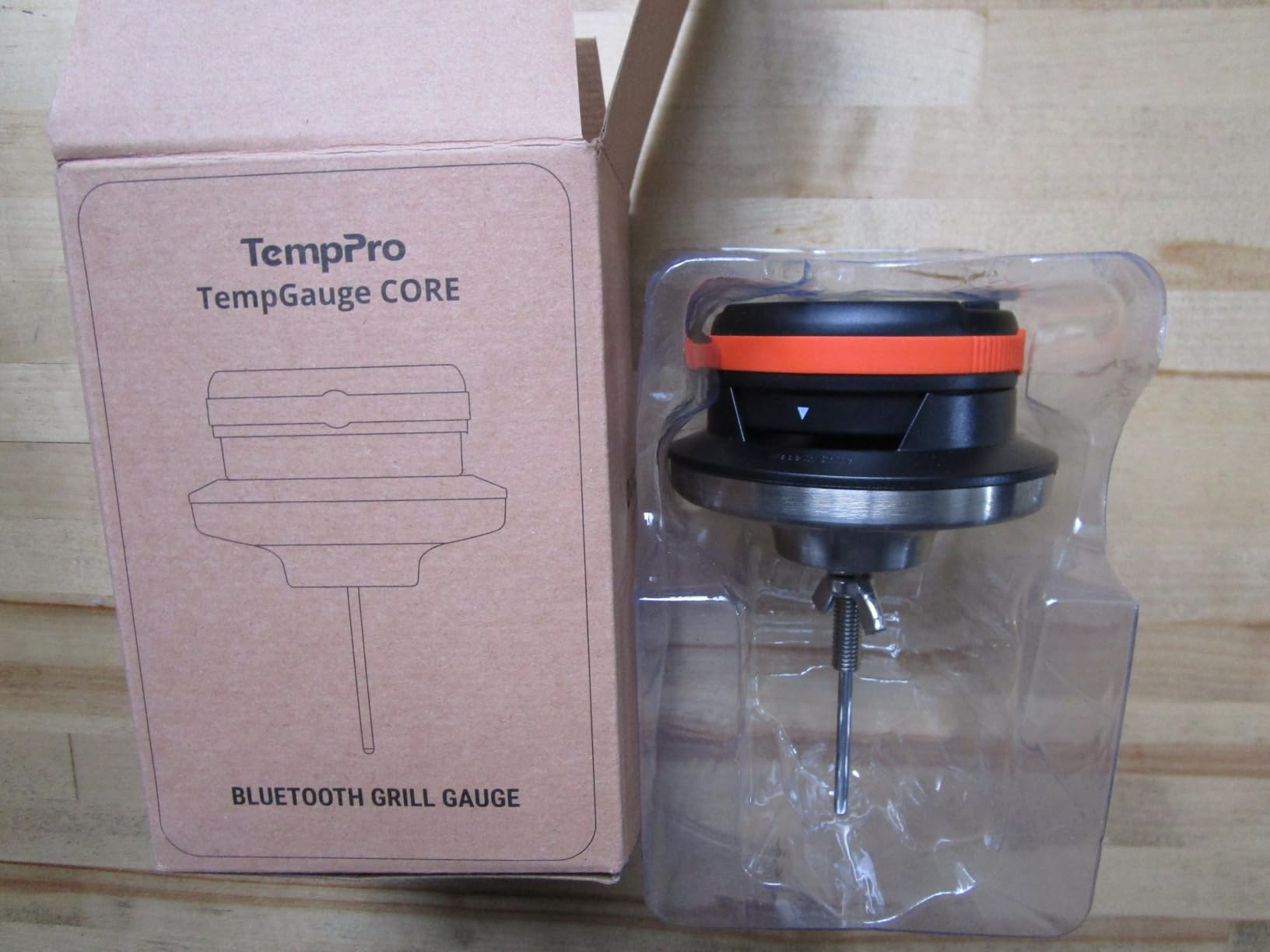 TempPro TempGauge Bluetooth Grill Thermometer with LCD Display & App Alerts customer photo 1