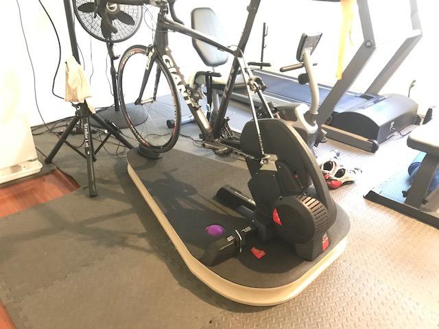 Fitvids High Density 1/4-Inch Thick Gym Equipment Mat, Non-Slip Floor Protection for Heavy Exercise, Treadmill and Bike Mat in Multiple Sizes customer photo 2
