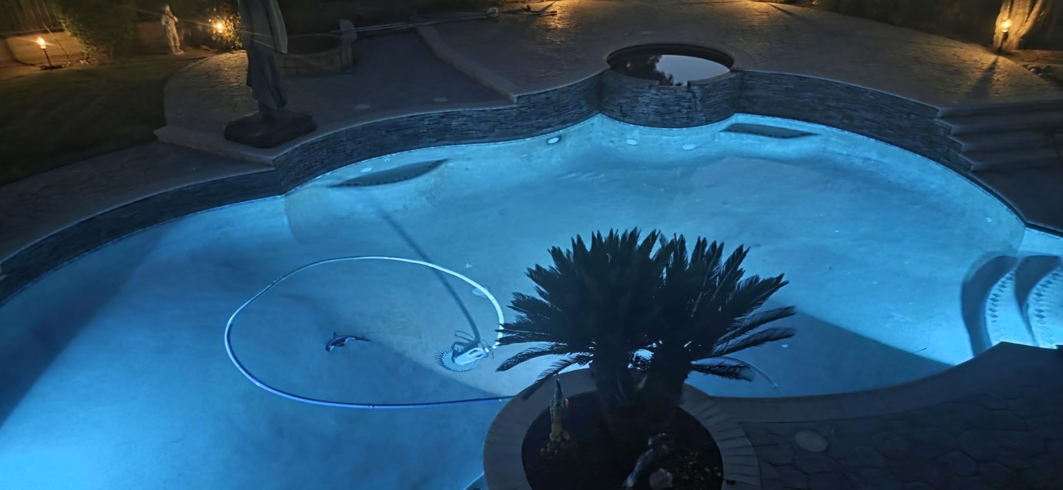Solar Pool Lights for Inground & Above Ground Pool, 10-Color 4-Mode LED Pool Lights, Underwater Swimming Pool Lights with Timer, Submersible Pool Lights with Remote, Waterproof Design (Black, 1 Pack) customer photo 1