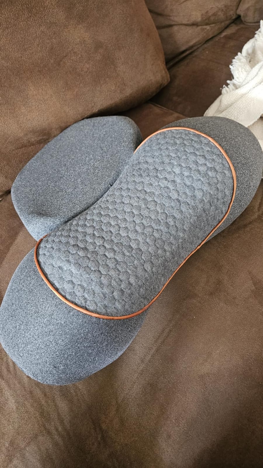 Upalled Cordless Heated Neck Massager Pillow for Pain Relief Deep Tissue customer photo 2