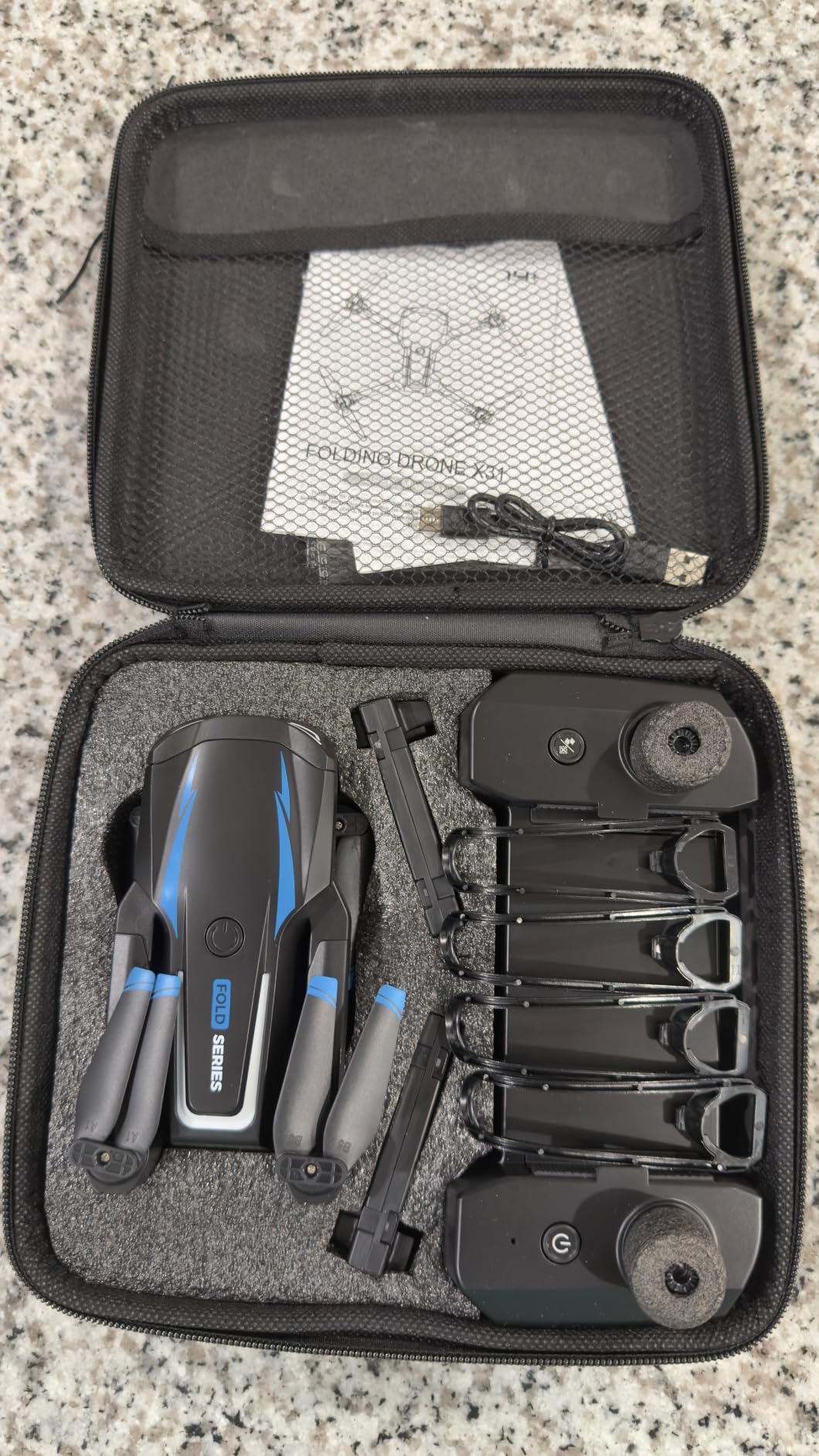 Drone with 1080P Camera, Foldable Remote Control Quadcopter for Adults Beginners, Mini Drone with Stable Hover, Waypoint Fly, 3D Flips, One Key Start, 2 Batteries, Easy to Fly Indoors & Outdoors customer photo 2