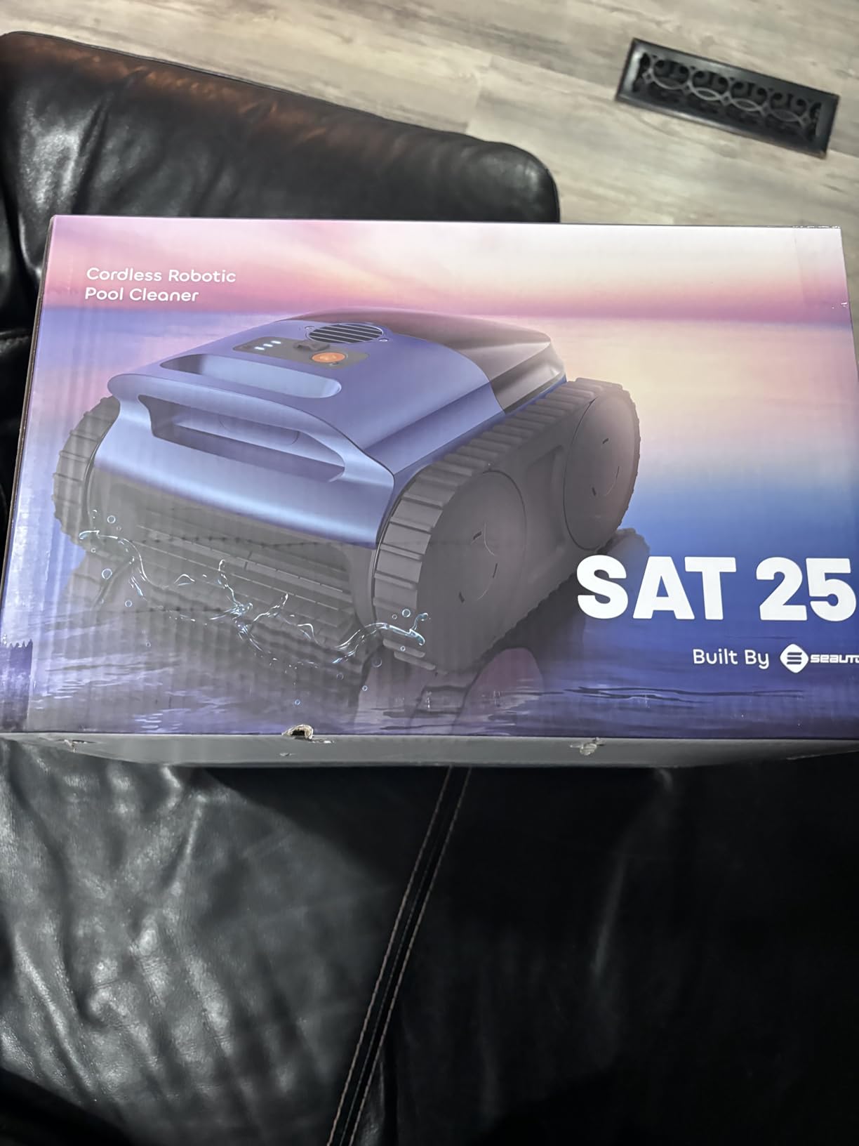 [2026 Release] Automatic Robotic Pool Vacuum for Inground & Above Ground Pools, Wall Climbing Pool Vacuum Cleaner, Cleans Floor, Walls, Waterline, Drain & Skimmer up to 2150 Sq. Ft., 190 Min customer photo 1