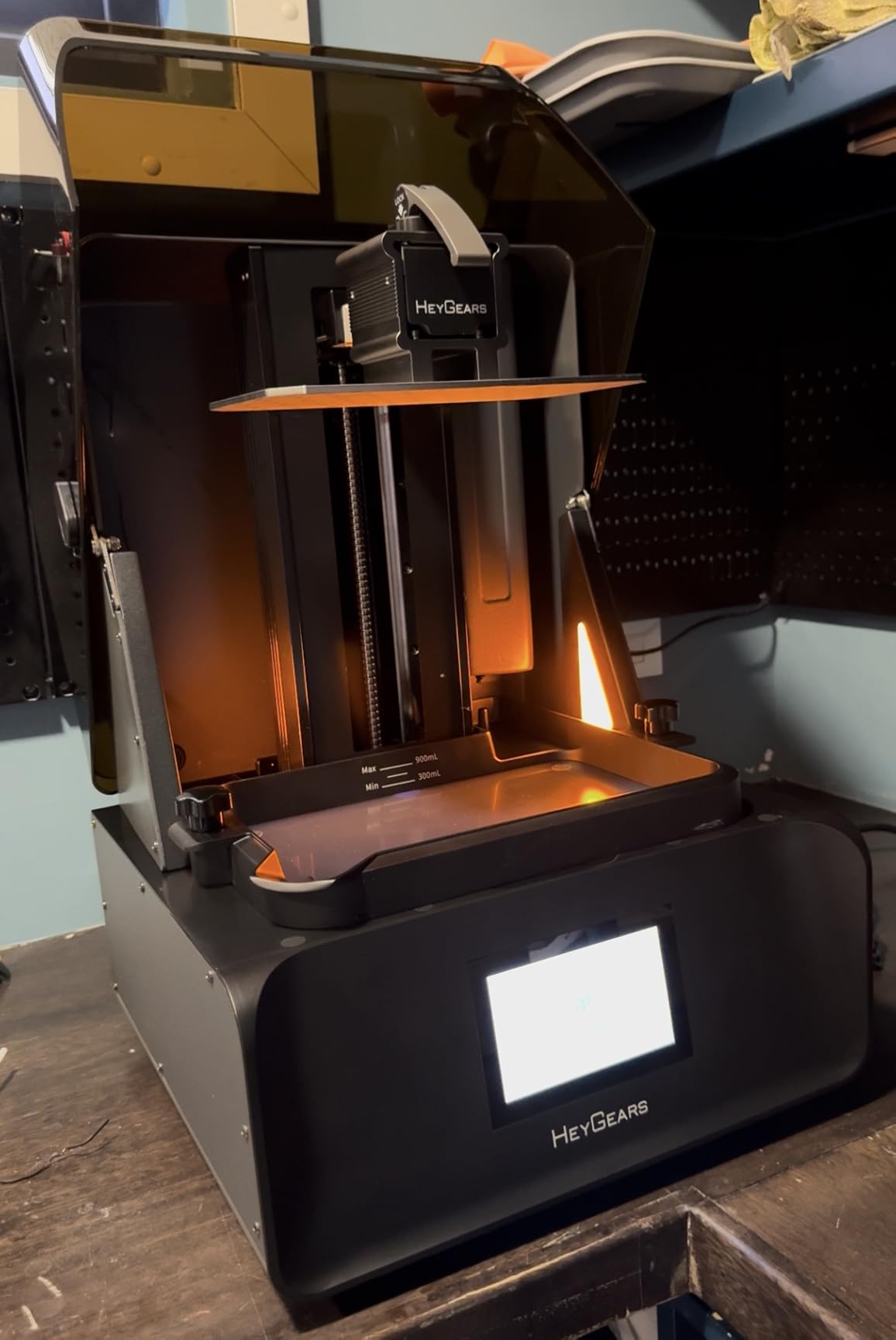 Reflex RS Turbo Resin 3D Printer with Amber Screen, High Contrast Ratio of 566:1, Delivering ±2μm High Precision and 4.5s/Layer High Speed, C5 Industrial Z-Axis and Auto Leveling customer photo 2