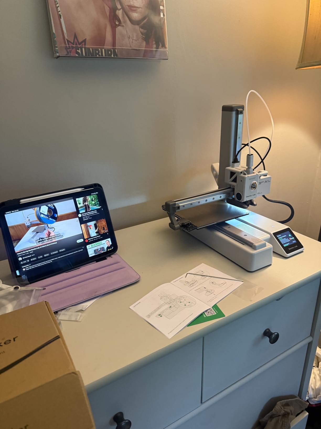 Bambu Lab A1 mini 3D Printer + LED Lamp Kit, Ready-to-Use for Beginners customer photo 2