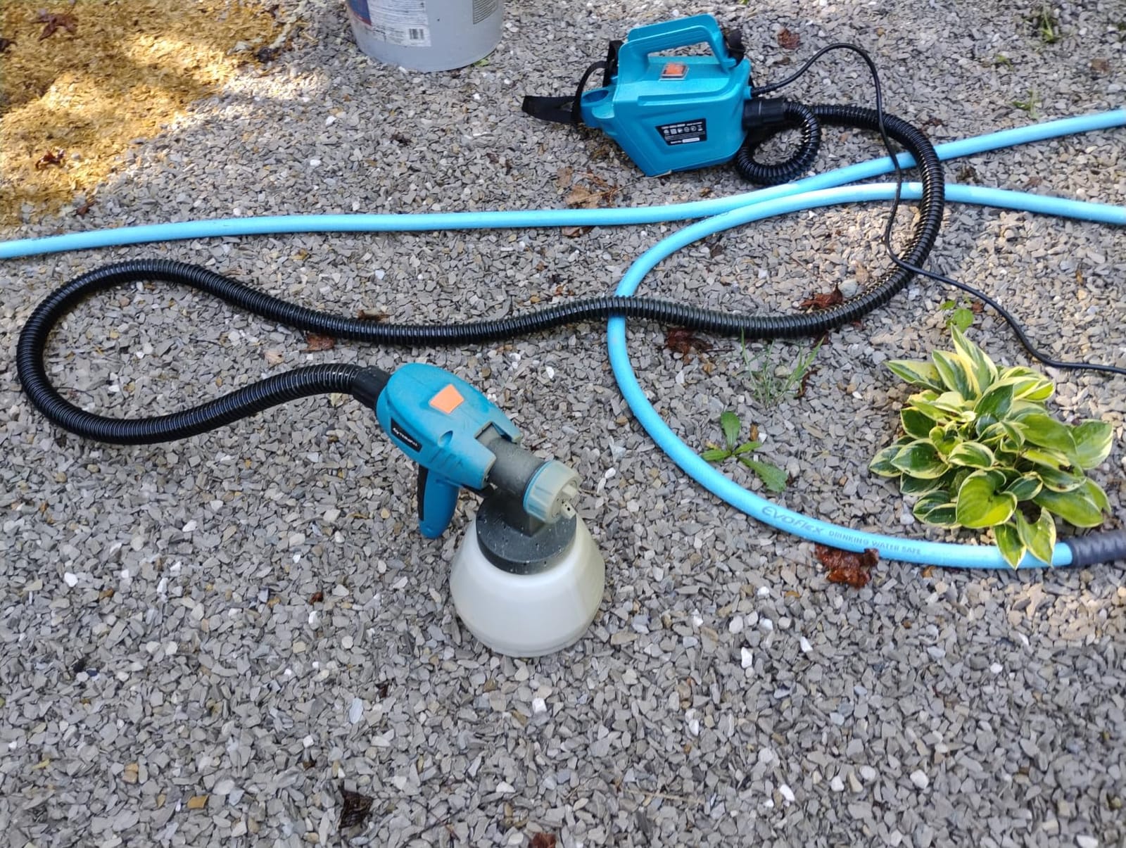 Tilswall Paint Sprayer, 800W HVLP Electric Spray Paint Gun (Dark Gray) customer photo 1