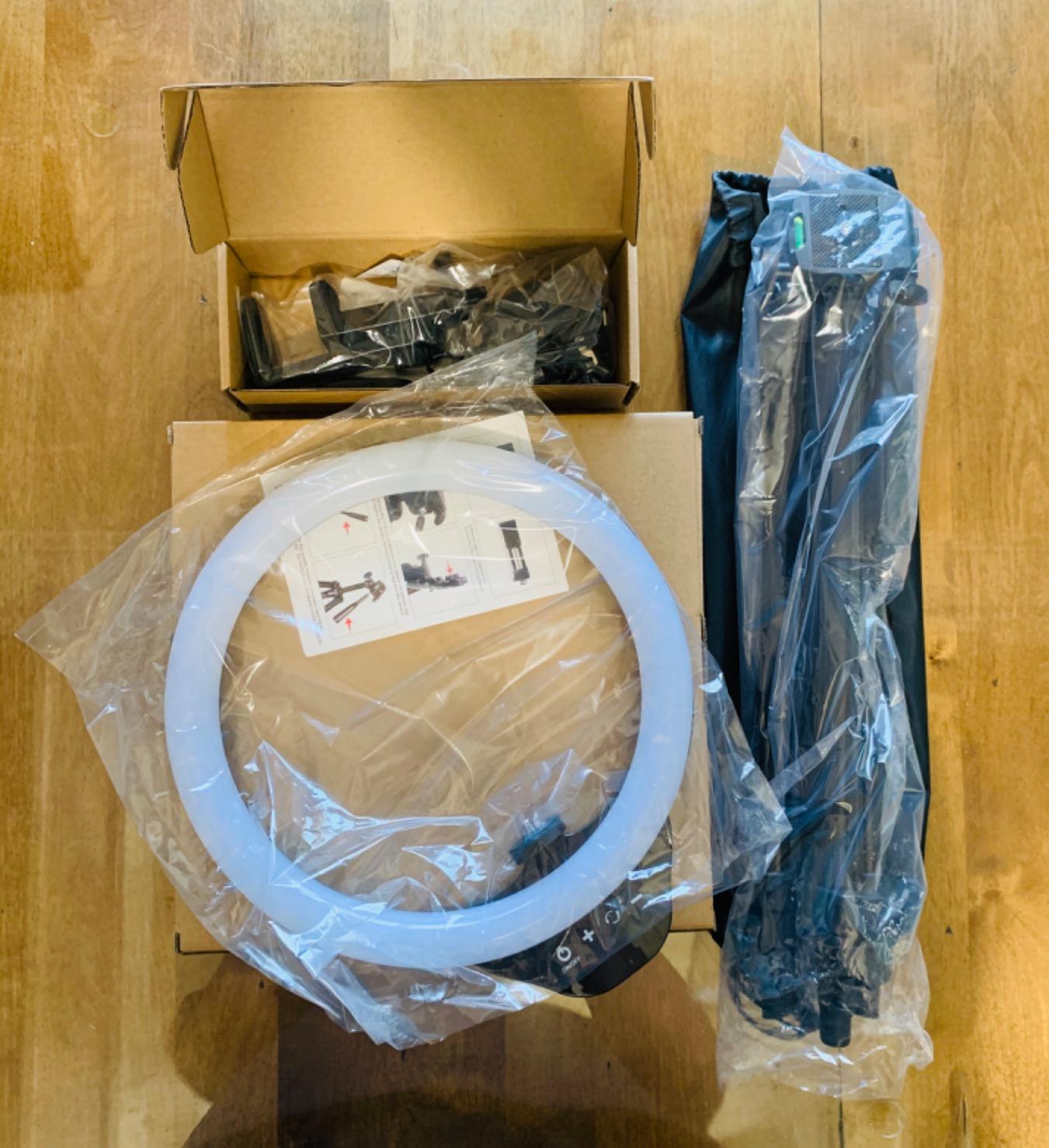 Torjim 12 Inch Video Light Kit for Creators | 30W High Brightness customer photo 1