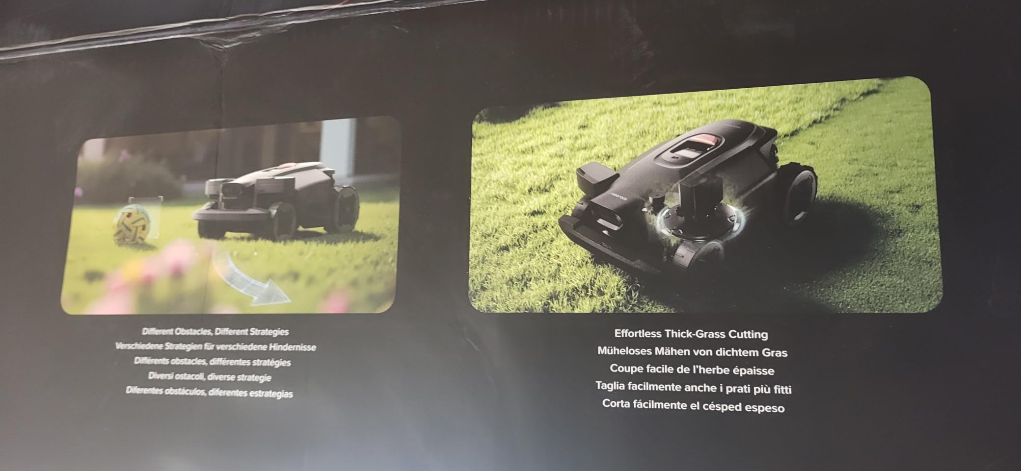 roborock RockMow X115H Robot Lawn Mower, Wire-Free 4WD Robot Lawn Mower with Full-Band RTK + Quad-Vision Navigation, Auto Mapping, Multi-Sensor AI Obstacle Avoidance, 80% Slope, Covers Up to 0.37 Acre customer photo 2