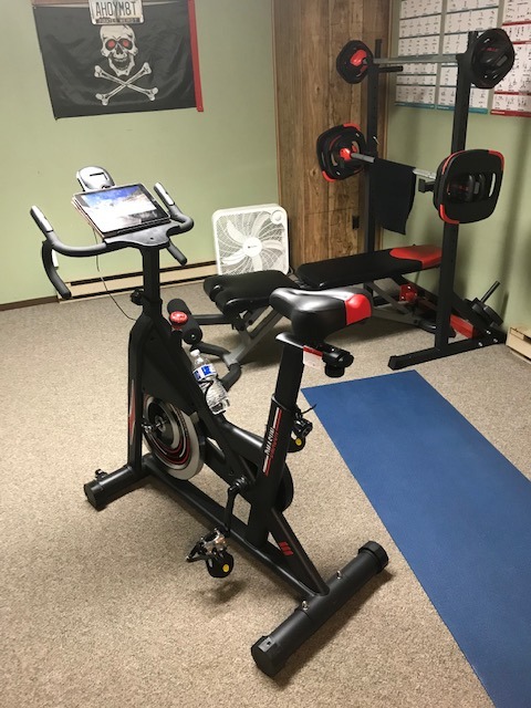 DMASUN Exercise Bike, Silent Magnetic Resistance Stationary Bike for Home with 330 LBS Capacity, Pedals with Anti-loosening Nuts, Indoor Bike with Comfortable Seat Cushion, Digital Display with Tablet Holder customer photo 1