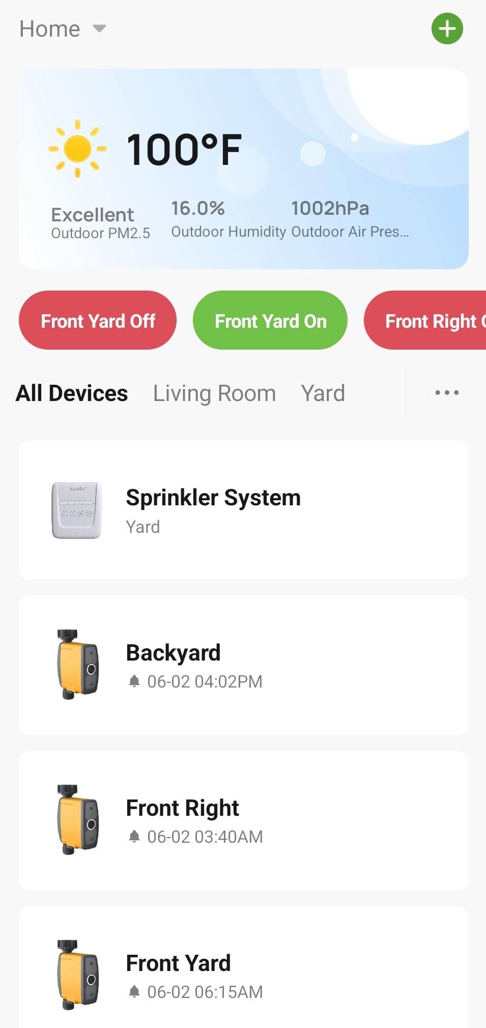 RAINPOINT Smart Sprinkler Controller, WiFi Sprinkler Controller 8 Zone-Local Weather Intelligence, Programmable Smart Irrigation System with APP Remote Control, Rain Skips, Rain Sensor Compatibility customer photo 2