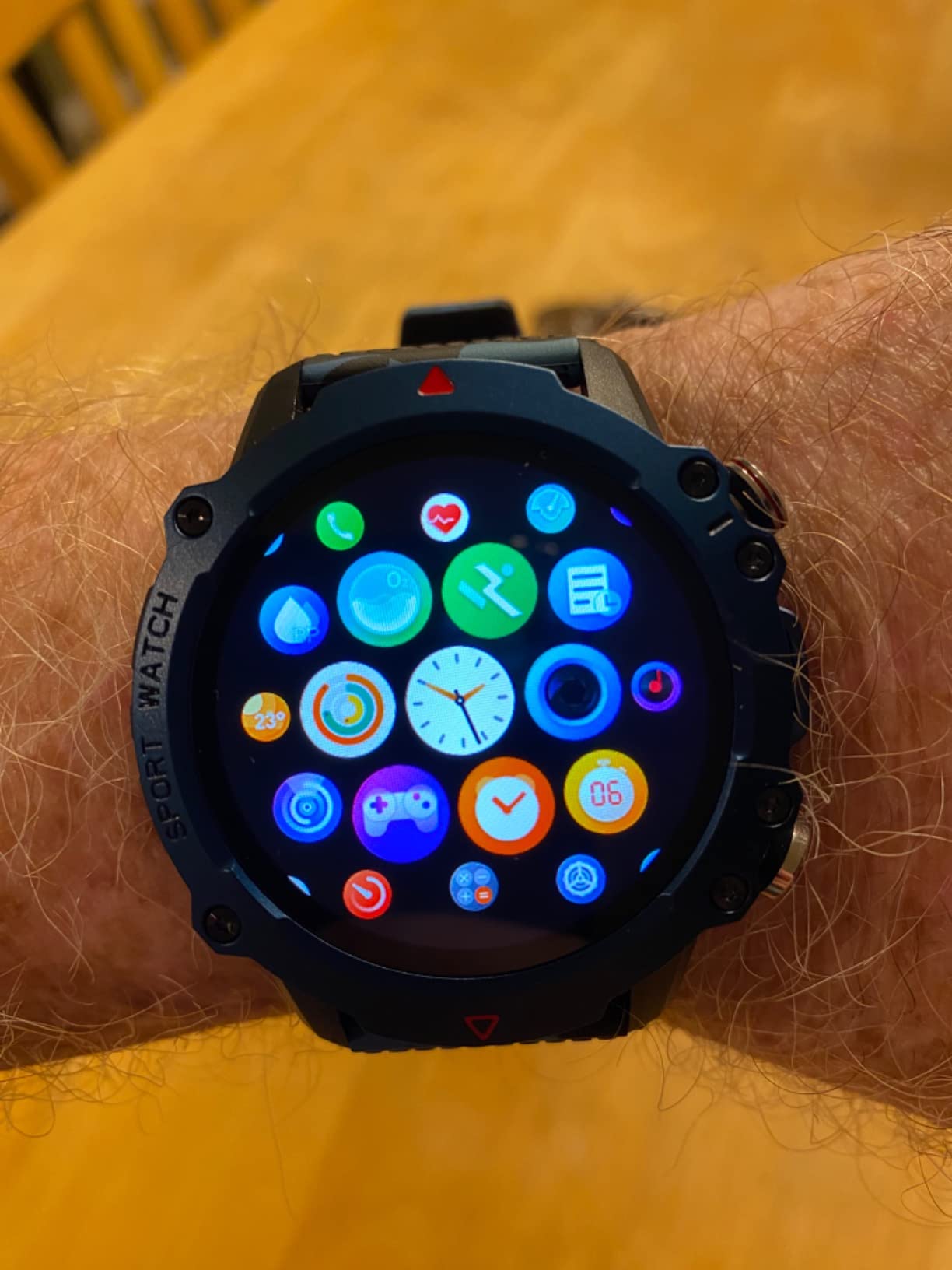 WalkerFit Rugged Smart Watch for Men, 1.43