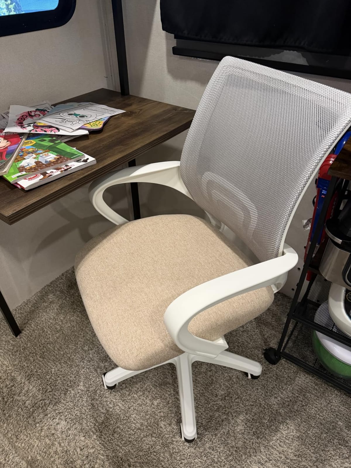 NEO CHAIR Office Computer Chair Ergonomic Mid-Back Mesh Desk Chair, Black customer photo 1