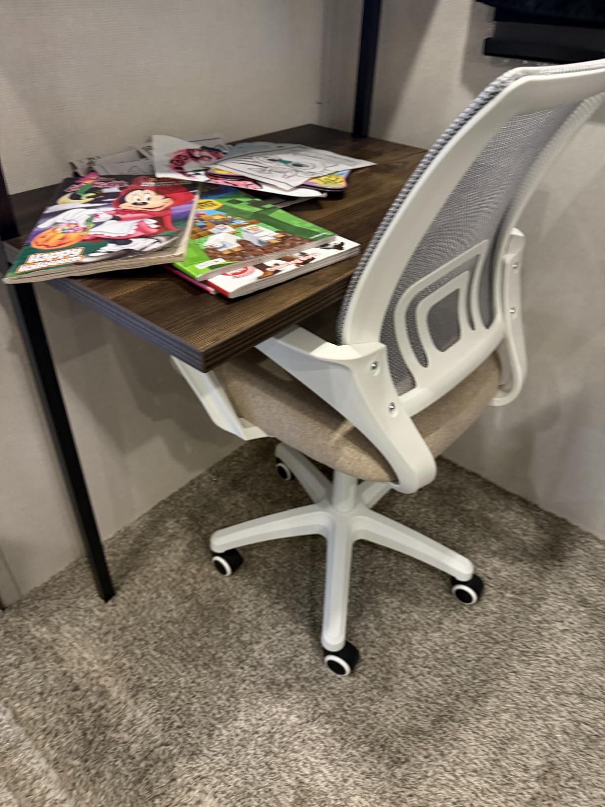 NEO CHAIR Office Computer Chair Ergonomic Mid-Back Mesh Desk Chair, Black customer photo 2